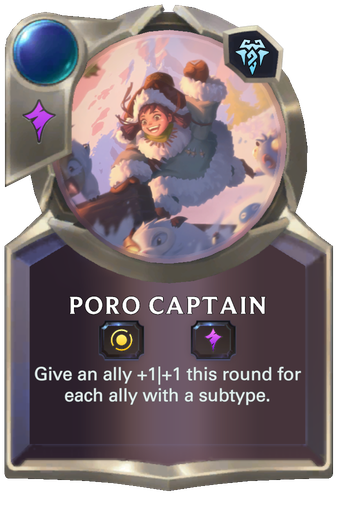 Poro Captain Card Image