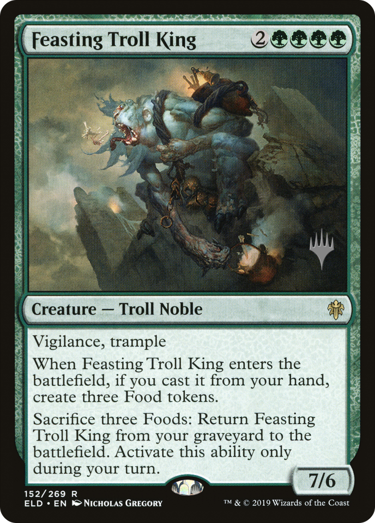 Feasting Troll King Card Image