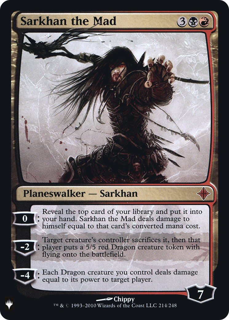 Sarkhan the Mad Card Image