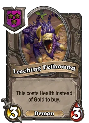 Leeching Felhound Card Image