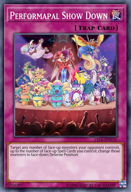 Performapal Show Down Card Image