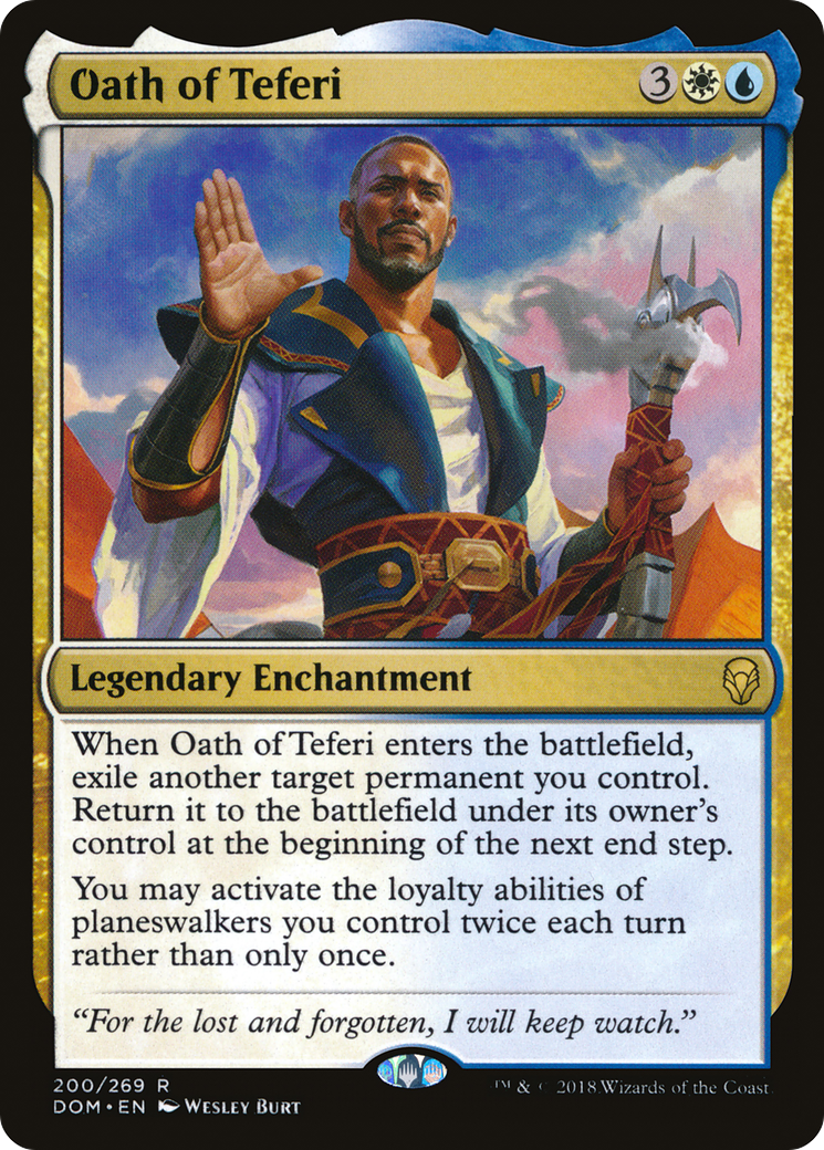 Oath of Teferi Card Image