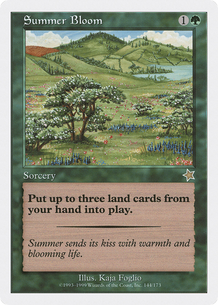 Summer Bloom Card Image