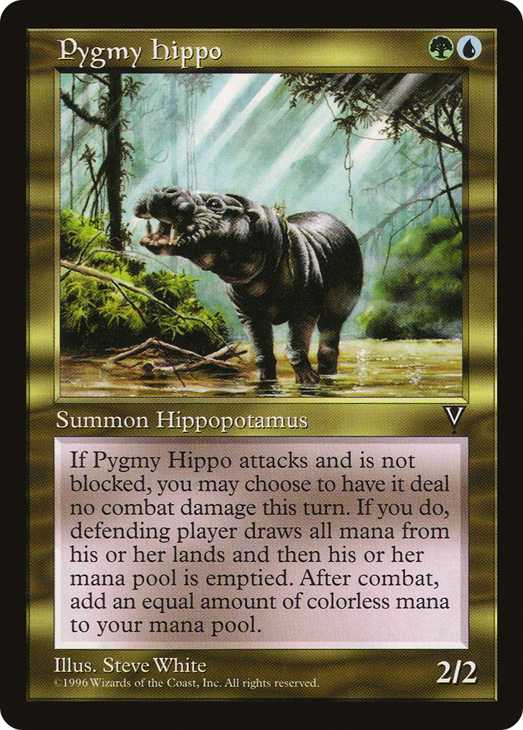 Pygmy Hippo Card Image