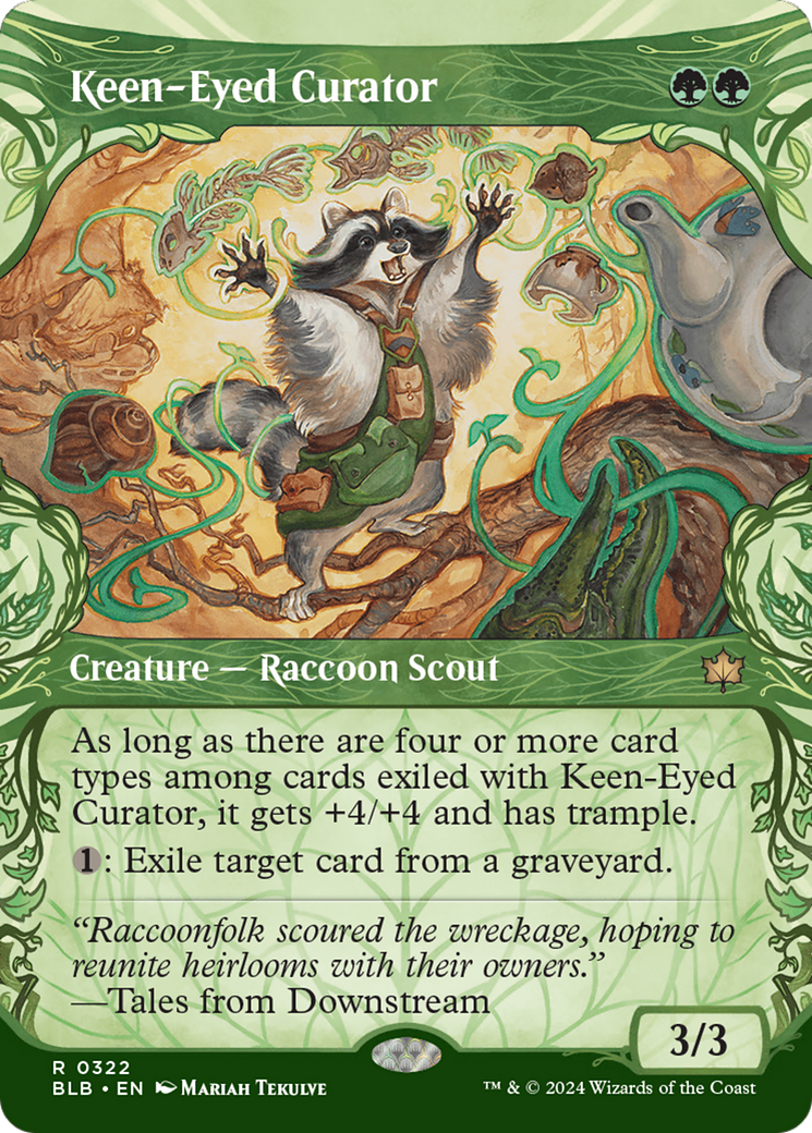 Keen-Eyed Curator Card Image