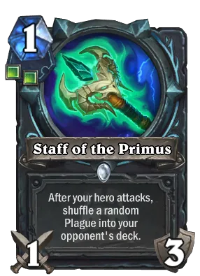 Staff of the Primus Card Image