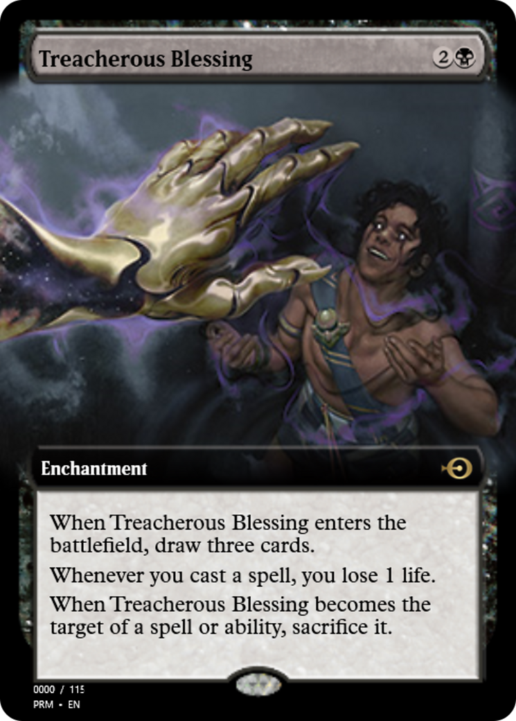Treacherous Blessing Card Image