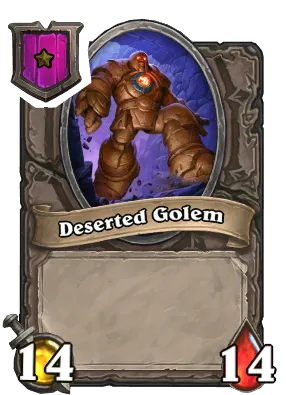 Deserted Golem Card Image