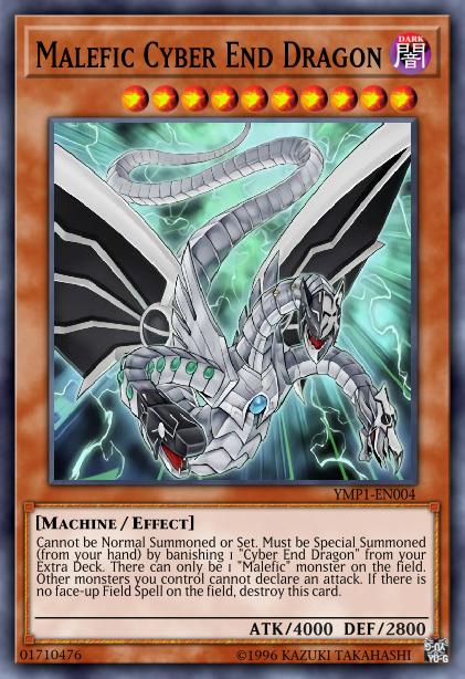 Malefic Cyber End Dragon Card Image