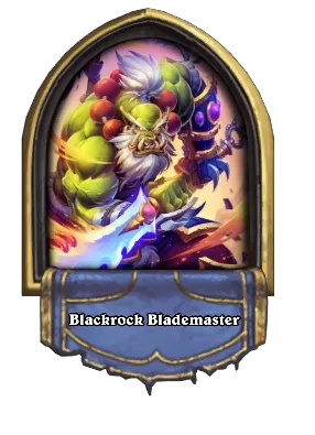 Blackrock Blademaster Card Image