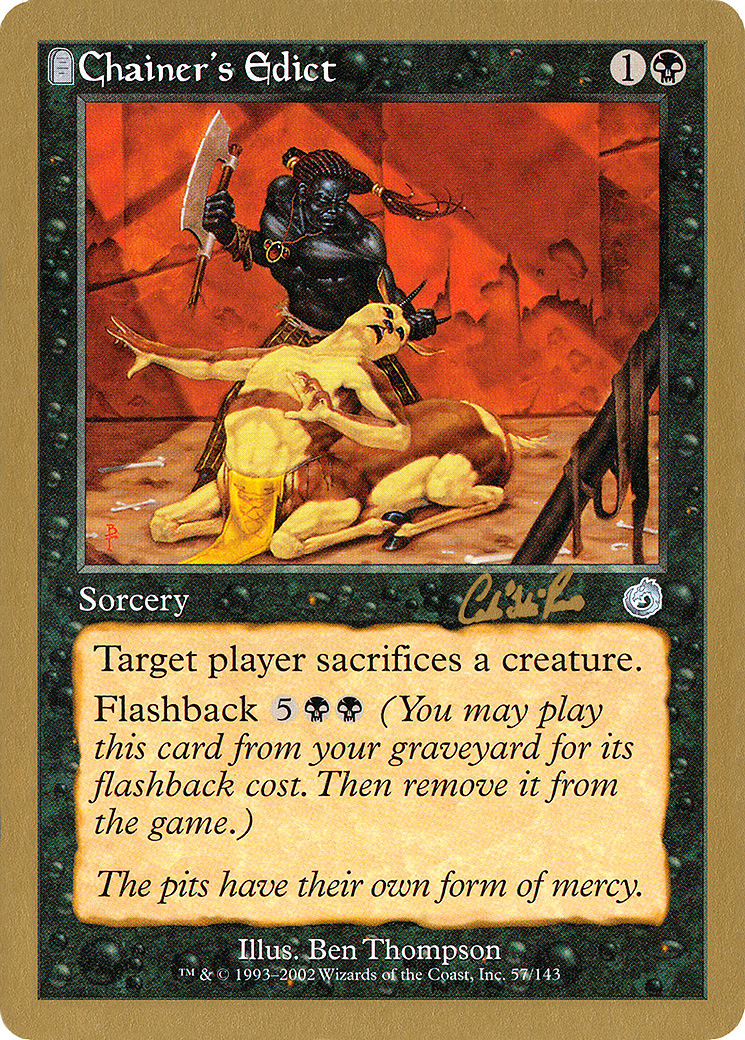 Chainer's Edict Card Image