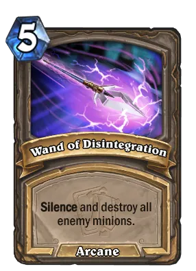 Wand of Disintegration Card Image