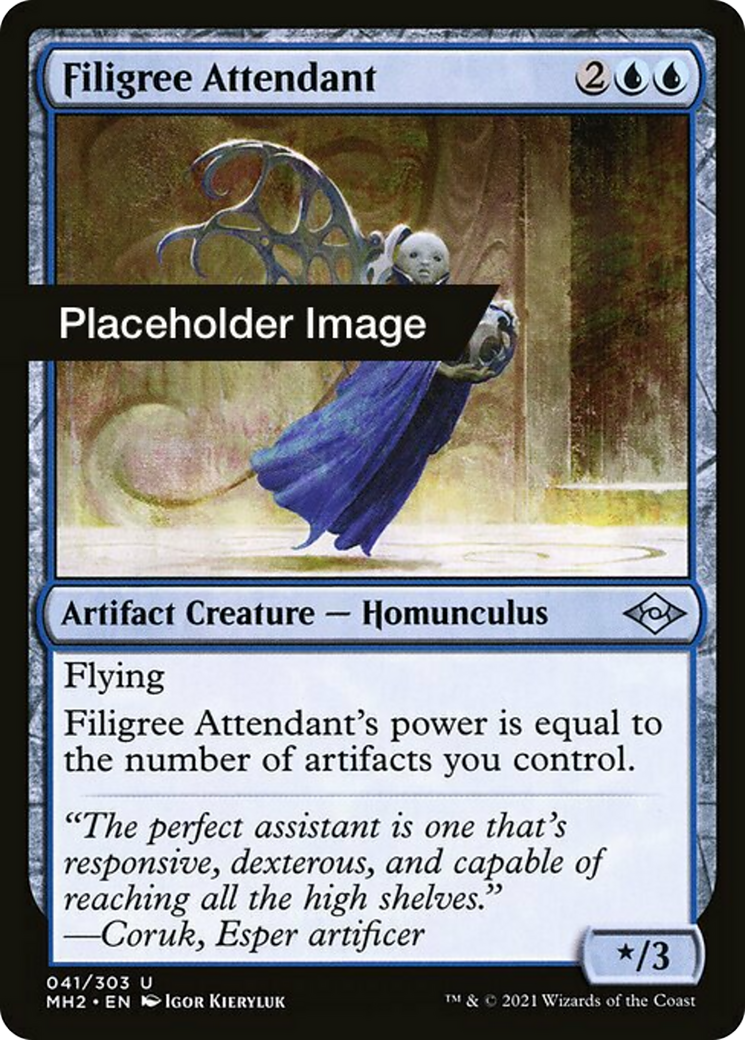 Filigree Attendant Card Image