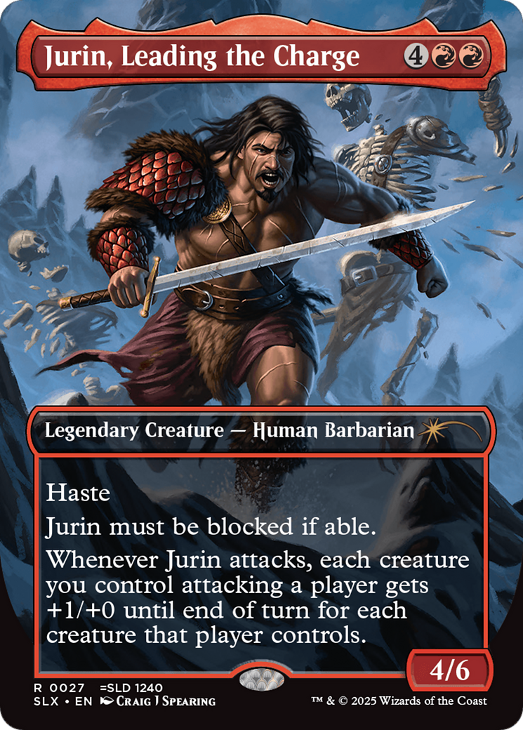 Jurin, Leading the Charge Card Image