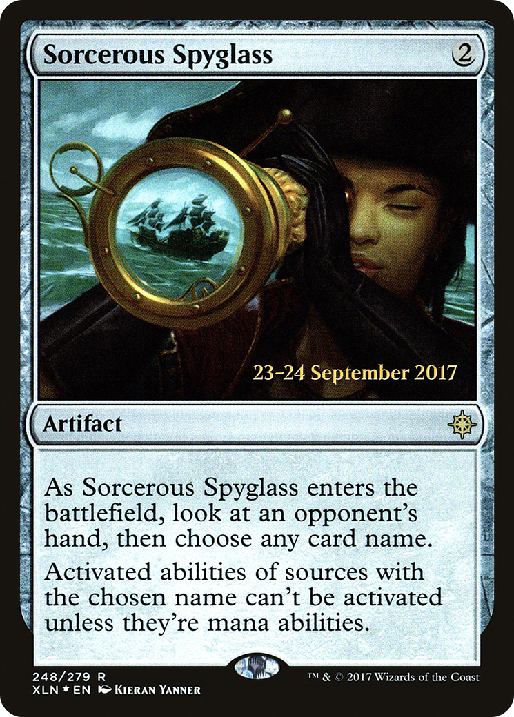 Sorcerous Spyglass Card Image