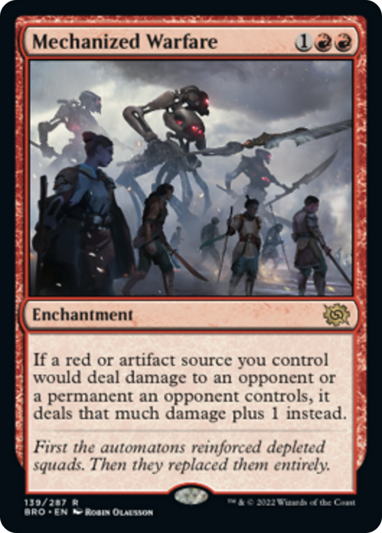 Mechanized Warfare Card Image