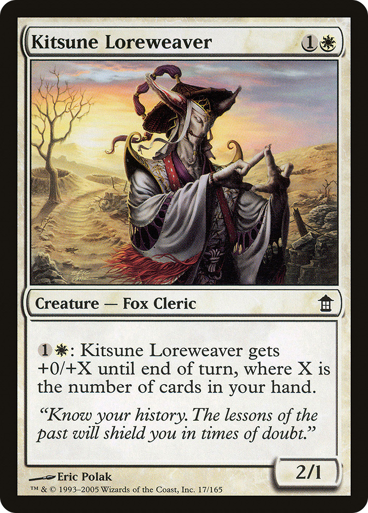 Kitsune Loreweaver Card Image