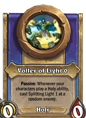 Volley of Light {0} Card Image