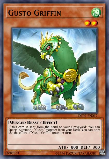 Gusto Griffin Card Image