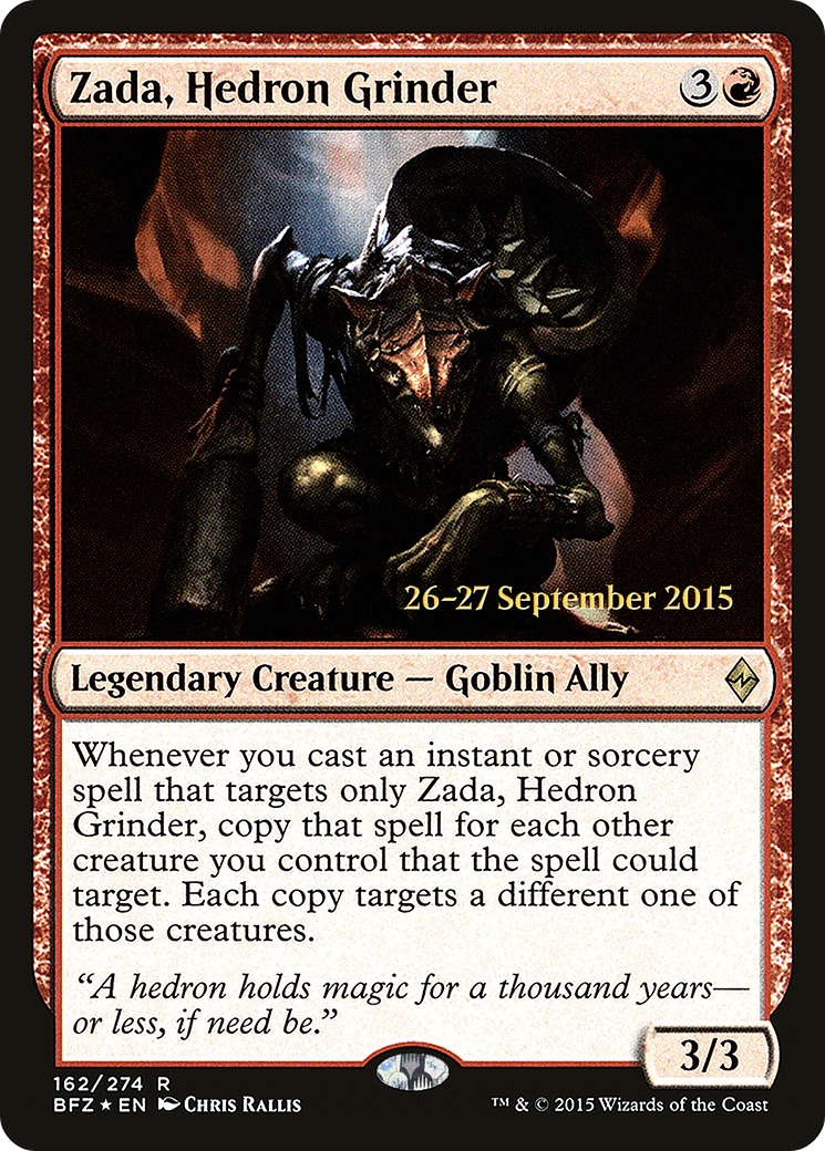 Zada, Hedron Grinder Card Image