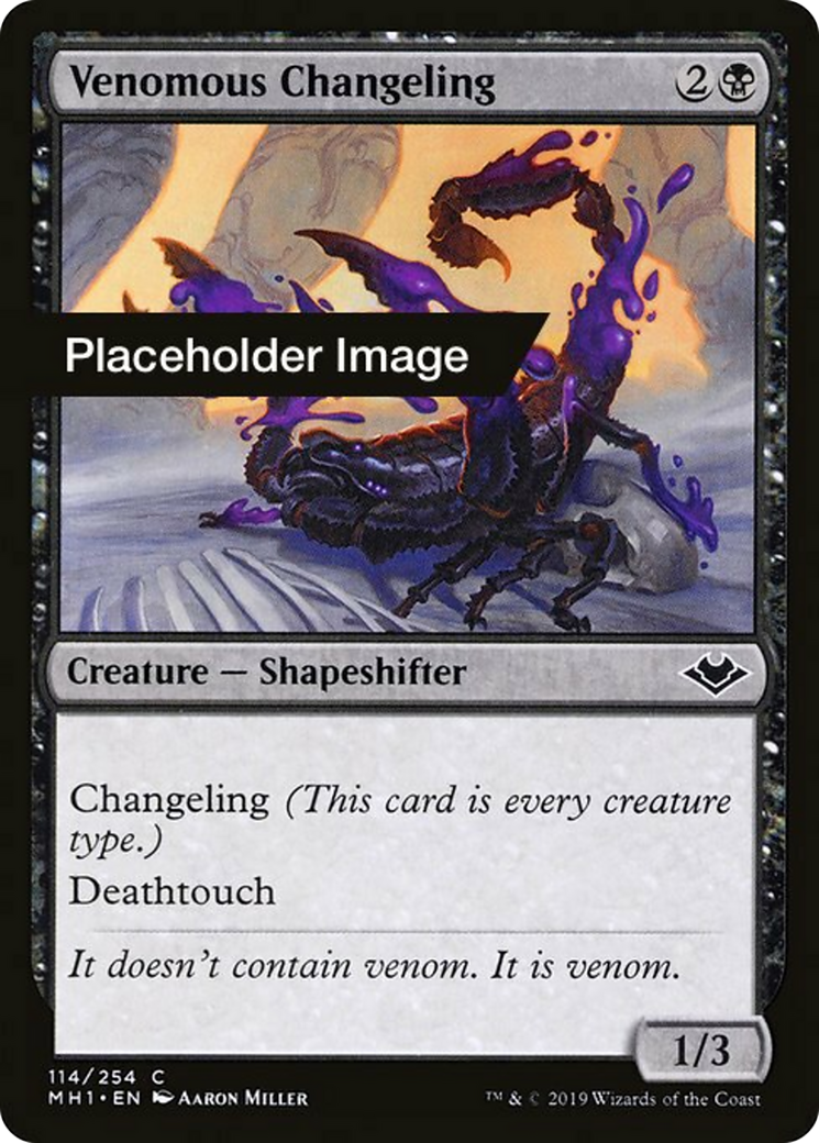 Venomous Changeling Card Image