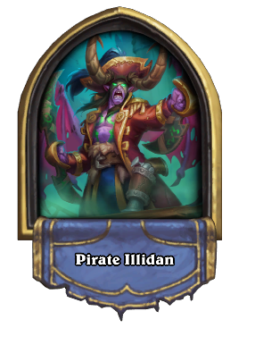 Pirate Illidan Card Image