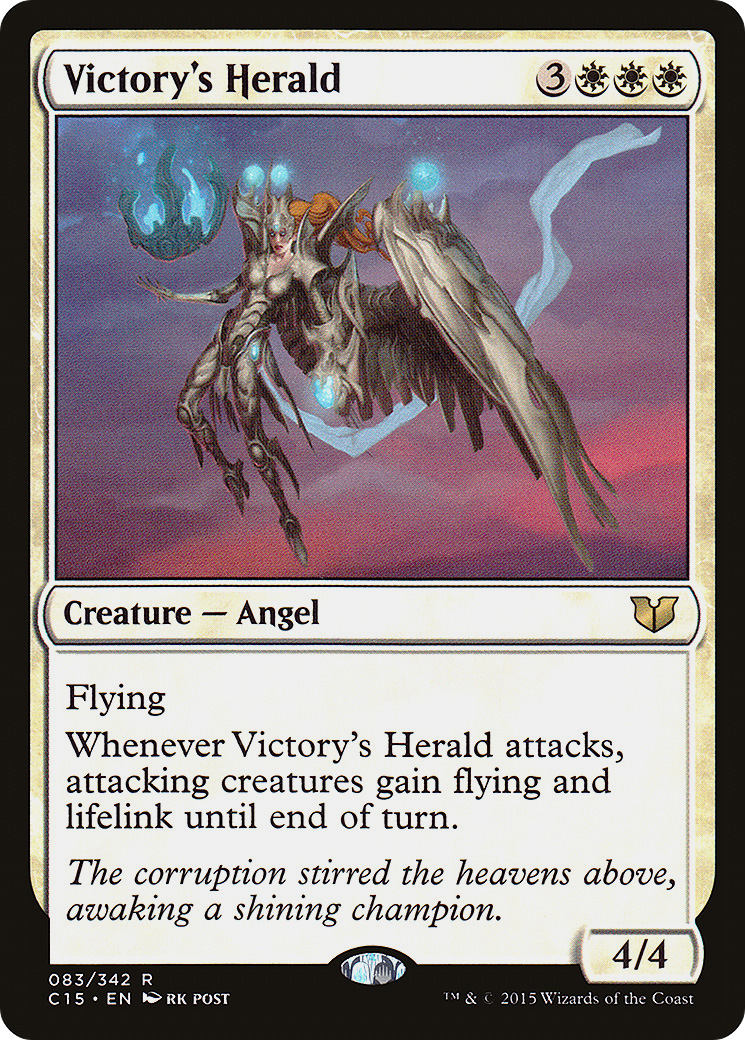 Victory's Herald Card Image