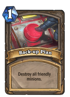 Back-up Plan Card Image
