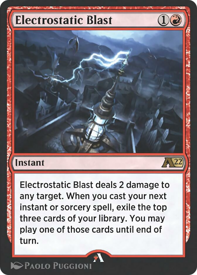 Electrostatic Blast Card Image