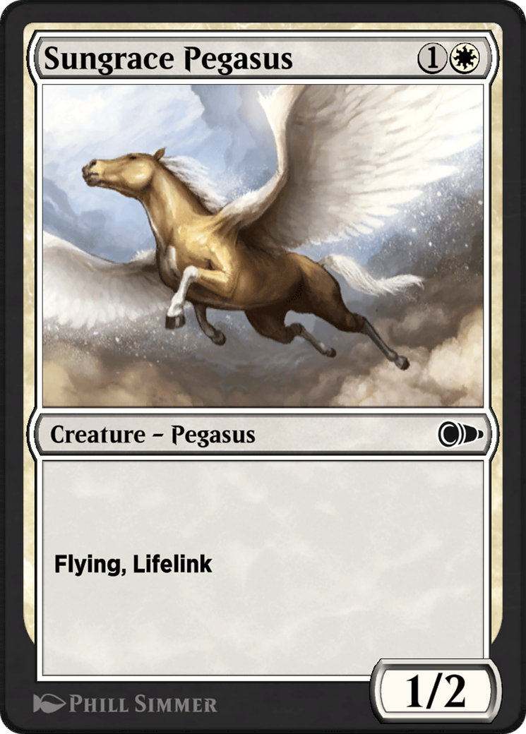 Sungrace Pegasus Card Image