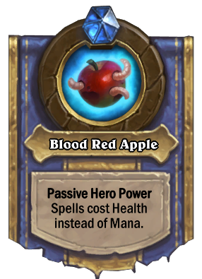 Blood Red Apple Card Image