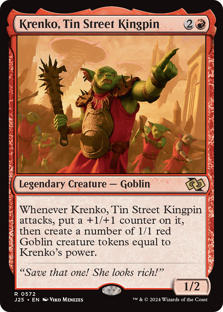 Krenko, Tin Street Kingpin Card Image