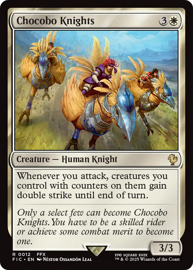 Chocobo Knights Card Image