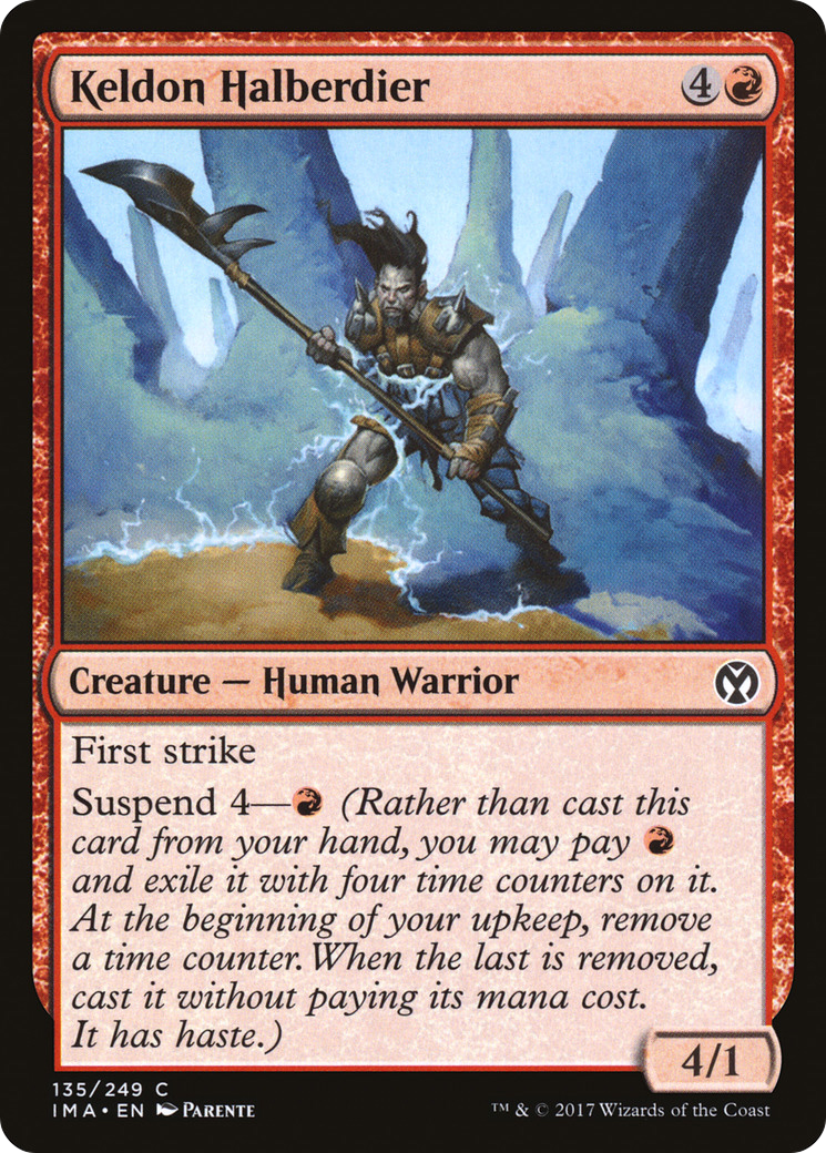 Keldon Halberdier Card Image