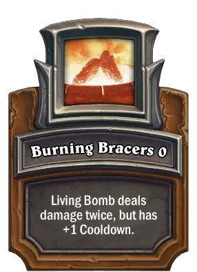 Burning Bracers {0} Card Image