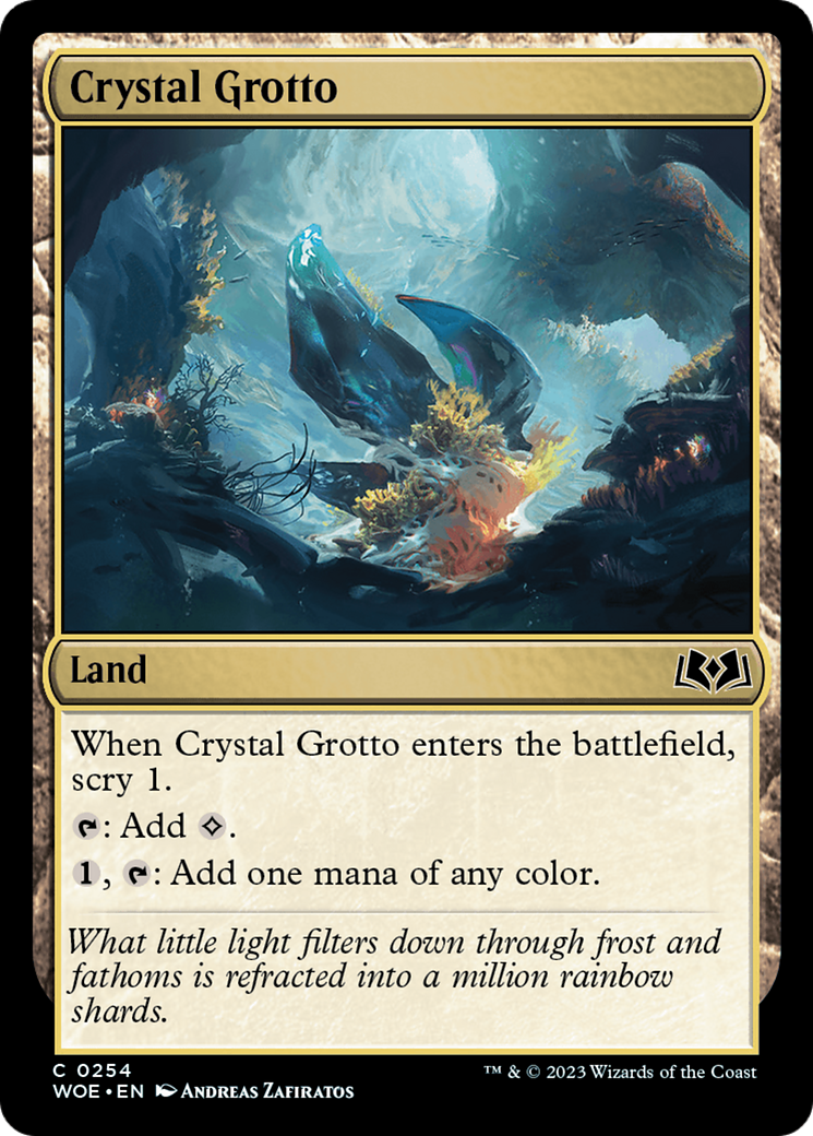 Crystal Grotto Card Image