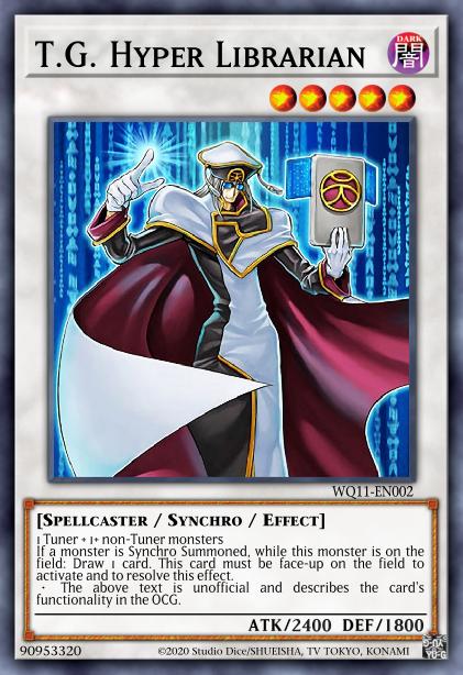 T.G. Hyper Librarian Card Image