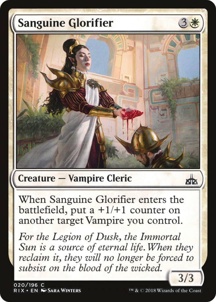 Sanguine Glorifier Card Image