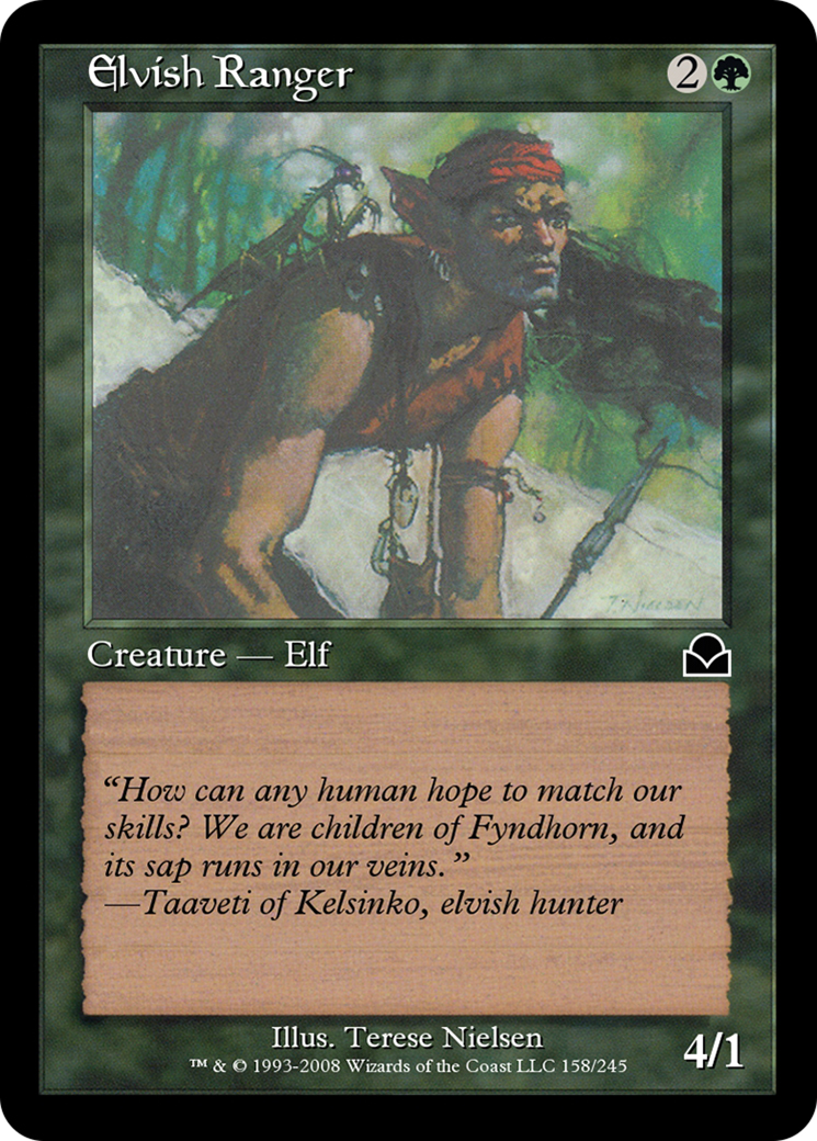Elvish Ranger Card Image