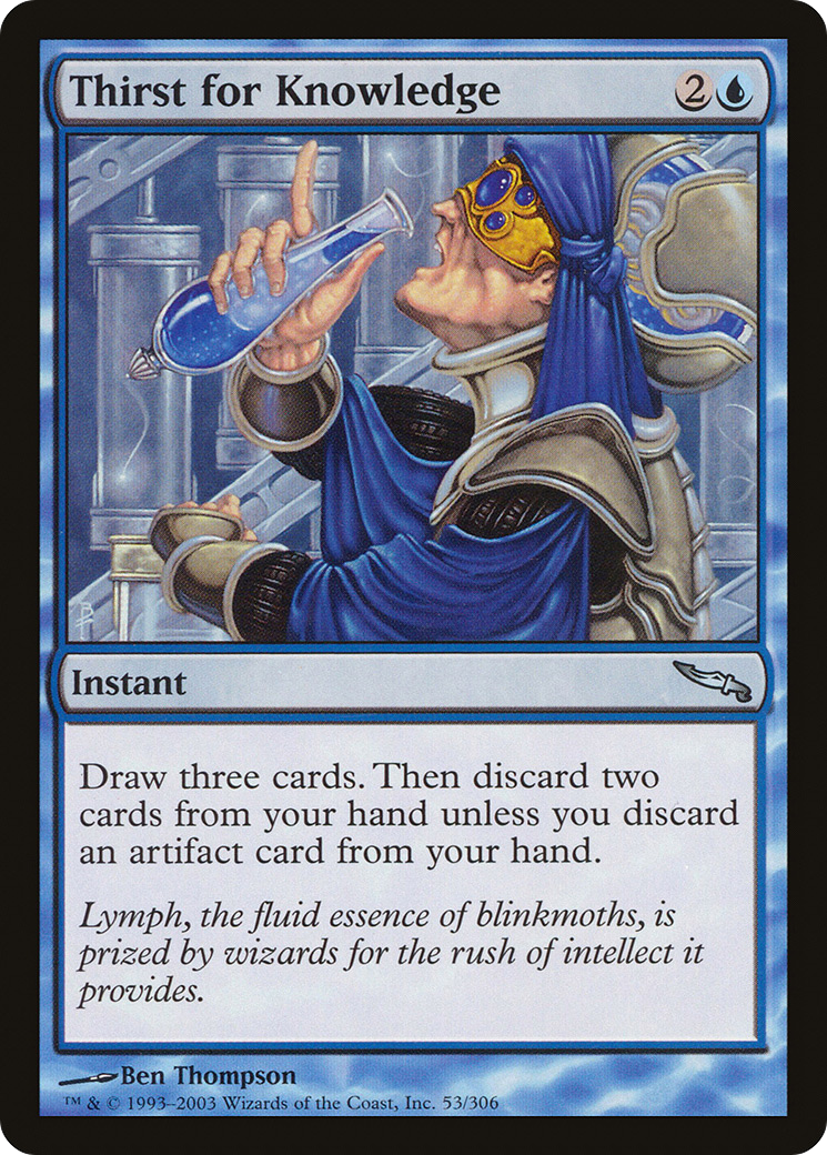 Thirst for Knowledge Card Image