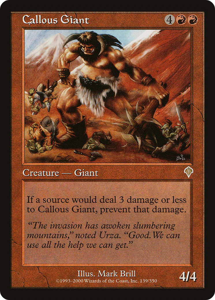 Callous Giant Card Image