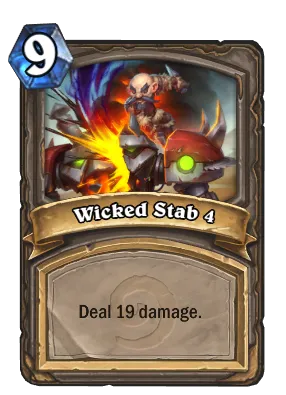 Wicked Stab 4 Card Image