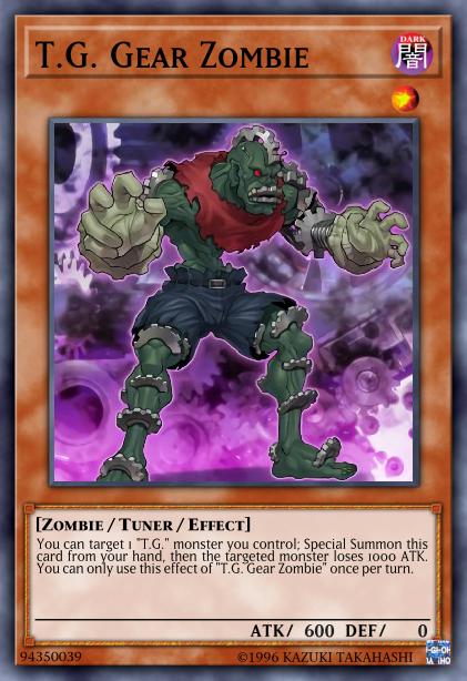 T.G. Gear Zombie Card Image