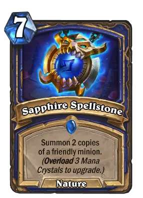 Sapphire Spellstone Card Image