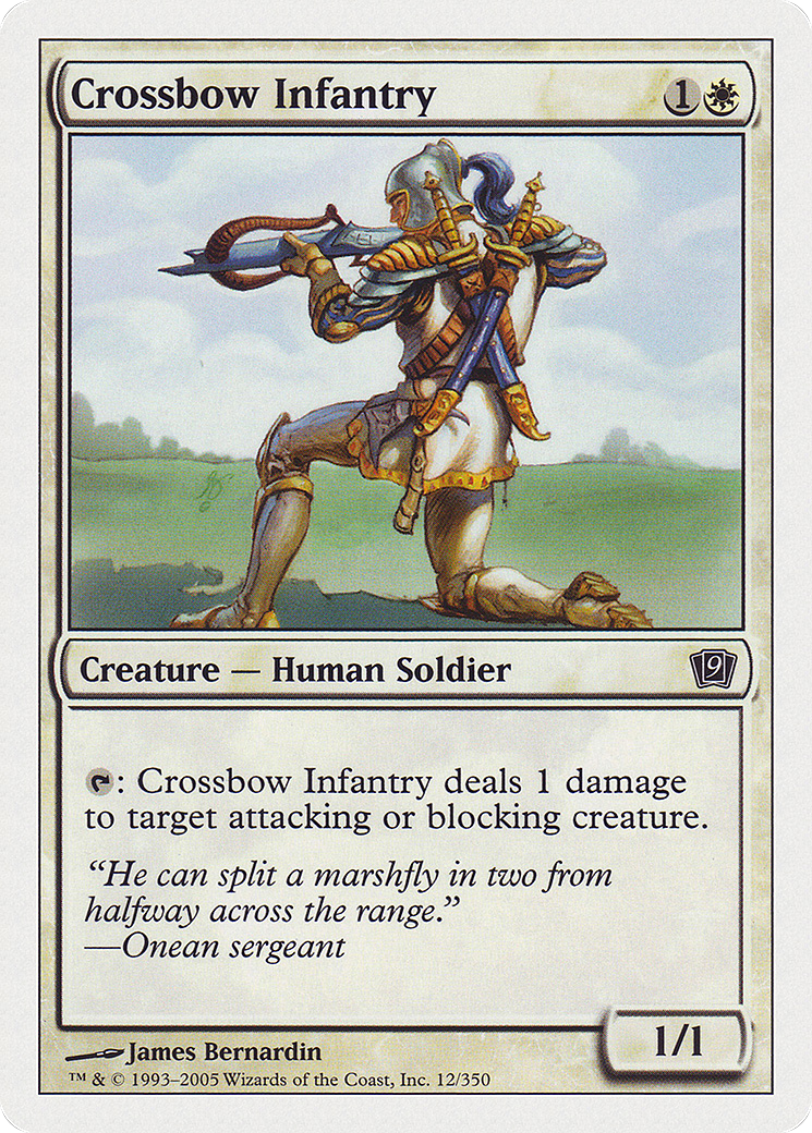 Crossbow Infantry Card Image