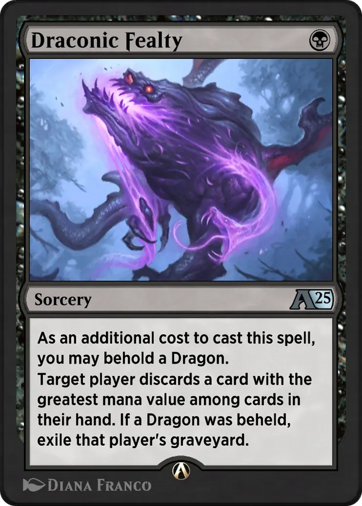 Draconic Fealty Card Image