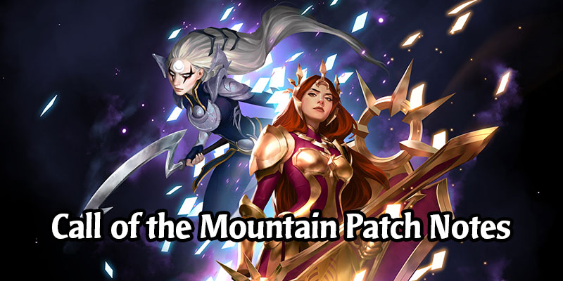 Patch 1.8 Call of the Mountain Notes