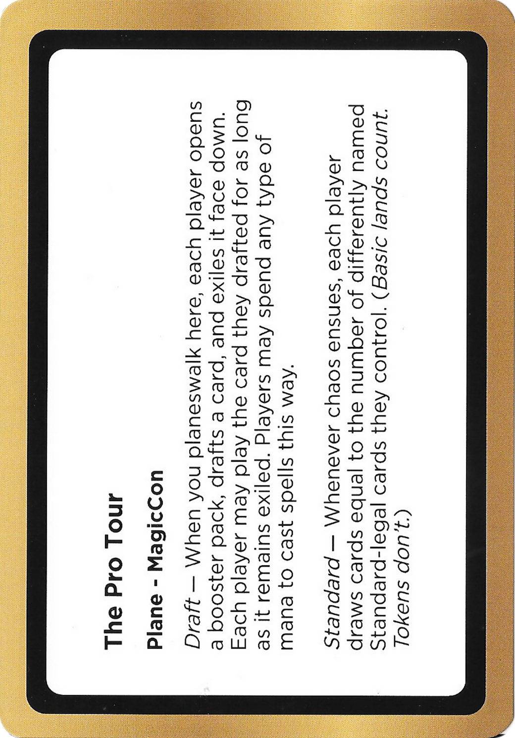 The Pro Tour Card Image