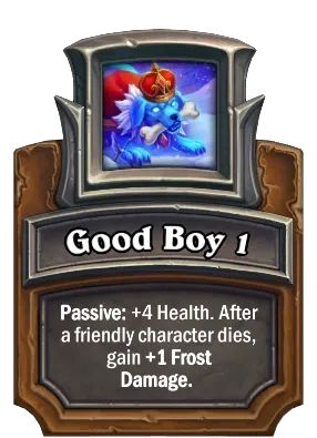 Good Boy 1 Card Image