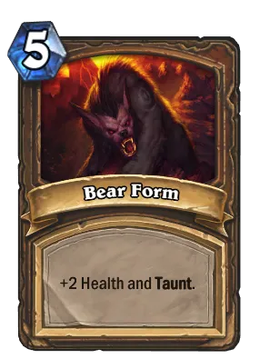 Bear Form Card Image